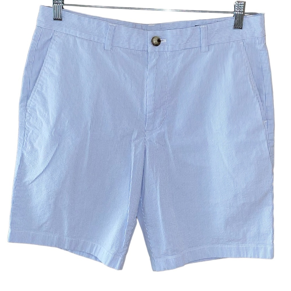 Vineyard Vines Men’s  9” Seersucker Stretch Breaker Shorts Size 32